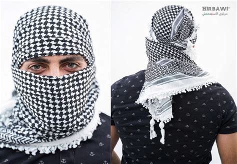 keffiyeh pronunciation|keffiyeh on head.